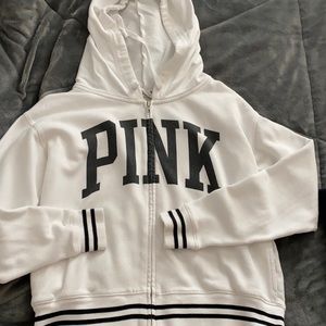 PINK zip up hoodie